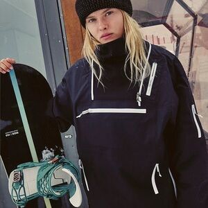 BNWT Free People Blizzard Bliss Pullover Ski/Snowboard Jacket Size XS